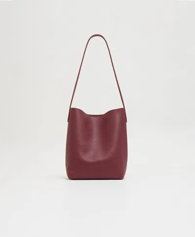 Mansur Gavriel Small Everyday Cabas In Claret