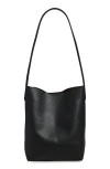 Mansur Gavriel Small Everyday Cabas Leather Tote In Black