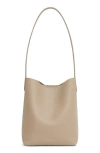 Mansur Gavriel Small Everyday Cabas Leather Tote In Gray