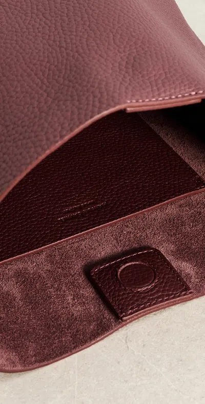 Mansur Gavriel Small Everyday Cabas Shoulder Bag Claret