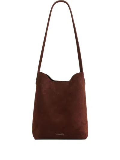Mansur Gavriel Small Everyday Shoulder Bag In Brown