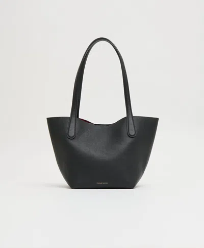 Mansur Gavriel Small Everyday Soft Tote In Black/flamma