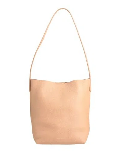 Mansur Gavriel Small Everyday Woman Shoulder Bag Blush Size - Leather In Pink