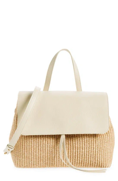 Mansur Gavriel Soft Lady Crossbody Bag In Natural Avorio