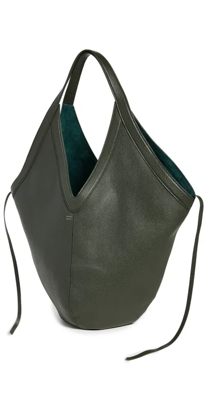 Mansur Gavriel Soft M Hobo In Seaweed