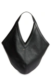 Mansur Gavriel Soft M Hobo Tote Bag In Black