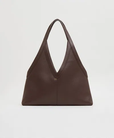 Mansur Gavriel Soft M Tote In Chocolate