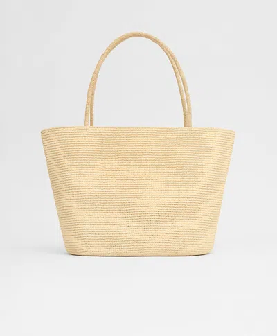 Mansur Gavriel Sole Tote In Natural Raffia
