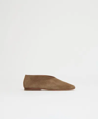 Mansur Gavriel Square Soft V In Brown
