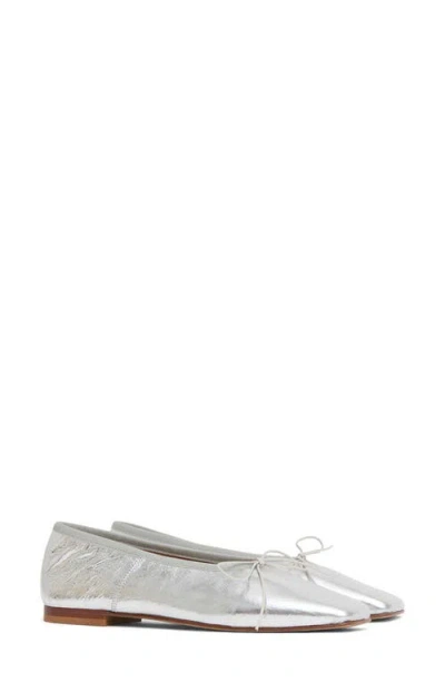 MANSUR GAVRIEL MANSUR GAVRIEL SQUARE TOE BALLERINA FLAT