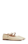 Mansur Gavriel Square Toe Mary Jane In Jasmine