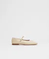 Mansur Gavriel Square Toe Mary Jane In Jasmine Naplak