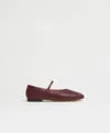 Mansur Gavriel Square Toe Mary Jane In Pomegranate