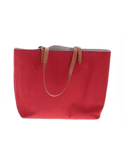 Pre-owned Mansur Gavriel Tote Bag In Red