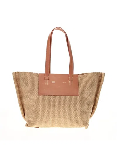 Pre-owned Mansur Gavriel Tote Bag In White