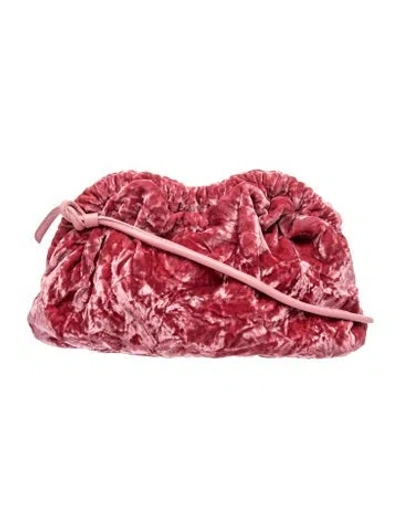 Pre-owned Mansur Gavriel Velvet Crossbody Bag In Multi