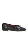 Mansur Gavriel Woman Ballet Flats Black Size 8 Leather
