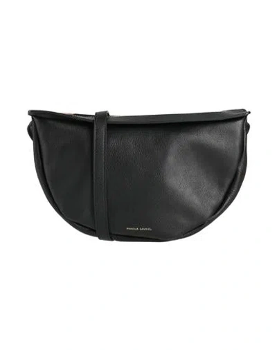 Mansur Gavriel Woman Cross-body Bag Black Size - Leather