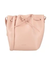 MANSUR GAVRIEL MANSUR GAVRIEL WOMAN CROSS-BODY BAG BLUSH SIZE - SOFT LEATHER