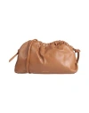 Mansur Gavriel Woman Cross-body Bag Brown Size - Leather
