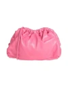 Mansur Gavriel Woman Cross-body Bag Fuchsia Size - Leather In Pink