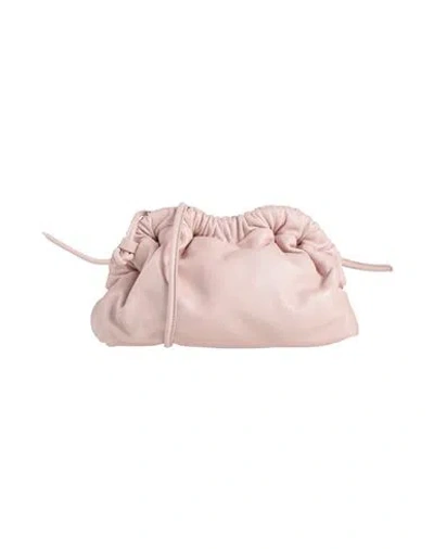 Mansur Gavriel Woman Cross-body Bag Light Pink Size - Leather