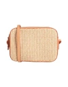 Mansur Gavriel Woman Cross-body Bag Sand Size - Cotton, Polyamide In Sand