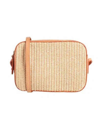 Mansur Gavriel Woman Cross-body Bag Sand Size - Cotton, Polyamide