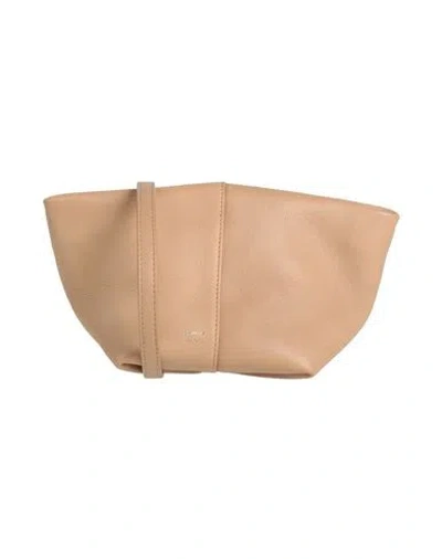 Mansur Gavriel Woman Cross-body Bag Sand Size - Leather