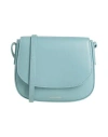 Mansur Gavriel Woman Cross-body Bag Slate Blue Size - Leather In Blue