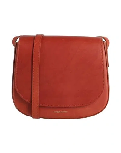 Mansur Gavriel Woman Cross-body Bag Tan Size - Leather In Brown