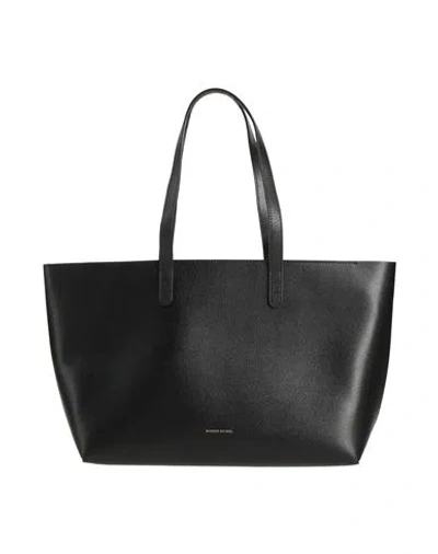 Mansur Gavriel Woman Handbag Black Size - Leather