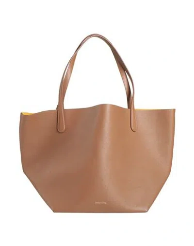 Mansur Gavriel Woman Handbag Brown Size - Leather