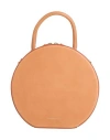 Mansur Gavriel Woman Handbag Camel Size - Leather In Sand