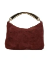 Mansur Gavriel Woman Handbag Chocolate Brown Size - Leather