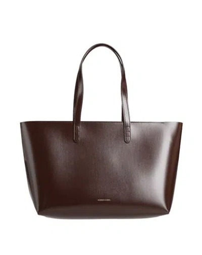 Mansur Gavriel Woman Handbag Chocolate Brown Size - Leather
