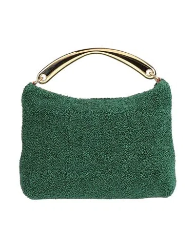 Mansur Gavriel Woman Handbag Green Size - Textile Fibers
