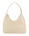 Mansur Gavriel Woman Handbag Ivory Size - Leather