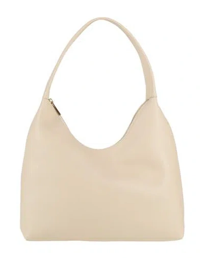 Mansur Gavriel Woman Handbag Ivory Size - Leather