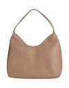 Mansur Gavriel Woman Handbag Light Brown Size - Leather In Sand