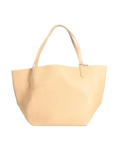 Mansur Gavriel Woman Handbag Sand Size - Leather In Beige