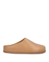 Mansur Gavriel Everyday Leather Mules In Beige