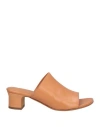 Mansur Gavriel Sun Slide Sandal In Brown