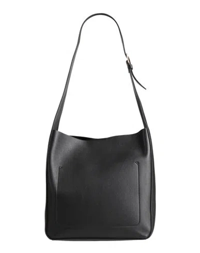 Mansur Gavriel Woman Shoulder Bag Black Size - Cow Leather