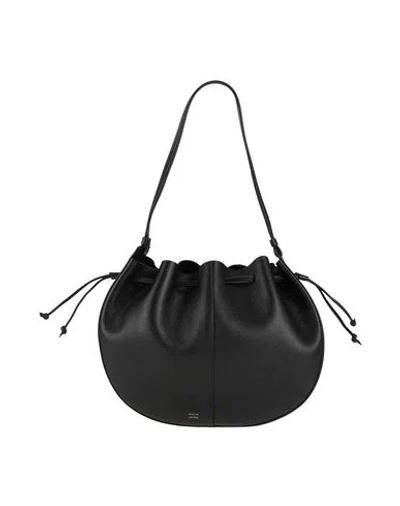 Mansur Gavriel Woman Shoulder Bag Black Size - Leather