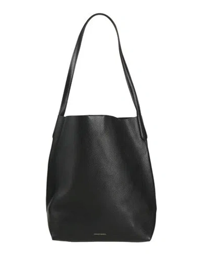 Mansur Gavriel Woman Shoulder Bag Black Size - Leather