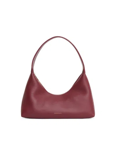 Mansur Gavriel Women's Candy Leather Baguette In Burgundy