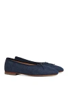 Mansur Gavriel Women's Dream Bow Ballet Flats In Dark Blue