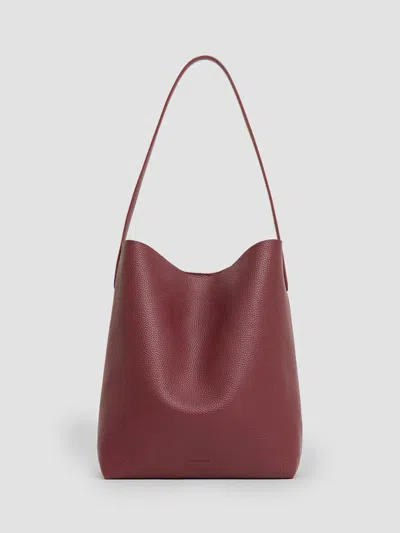 Mansur Gavriel Women's Everyday Cabas Bucket Bag In Claret