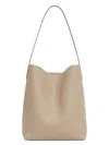Mansur Gavriel Women's Everyday Cabas Pebbled-leather Bag In Gray